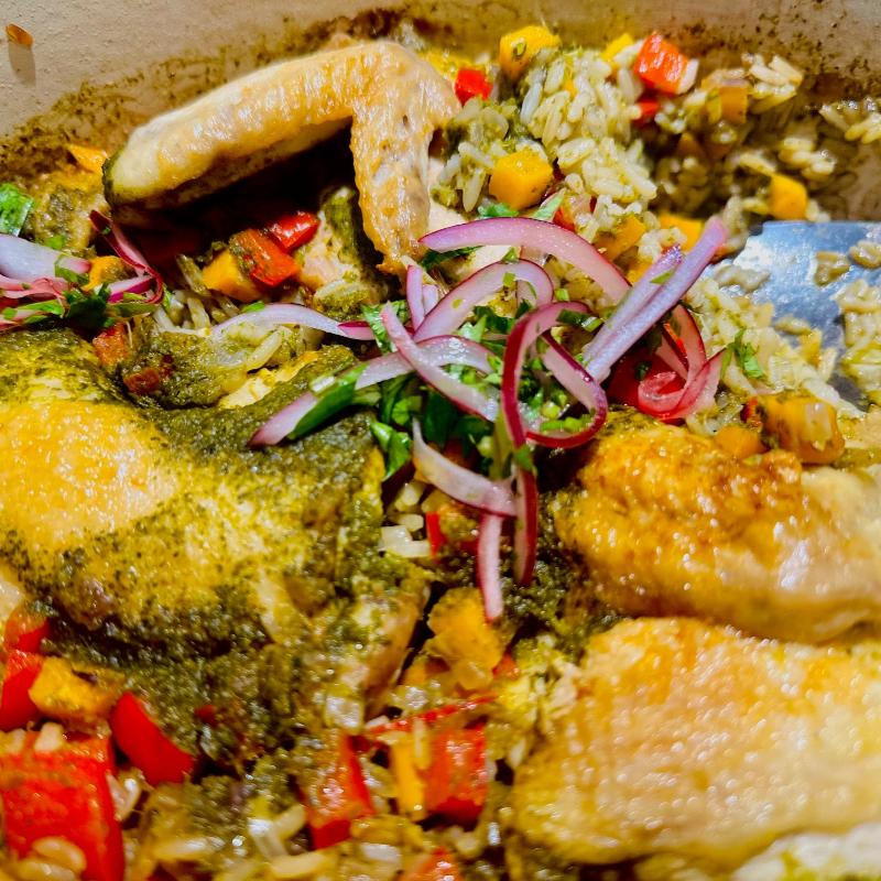 Peruvian One Pot Chicken & Rice Online Cooking Class