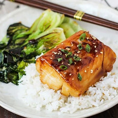 Miso-Soy Glazed Black Cod