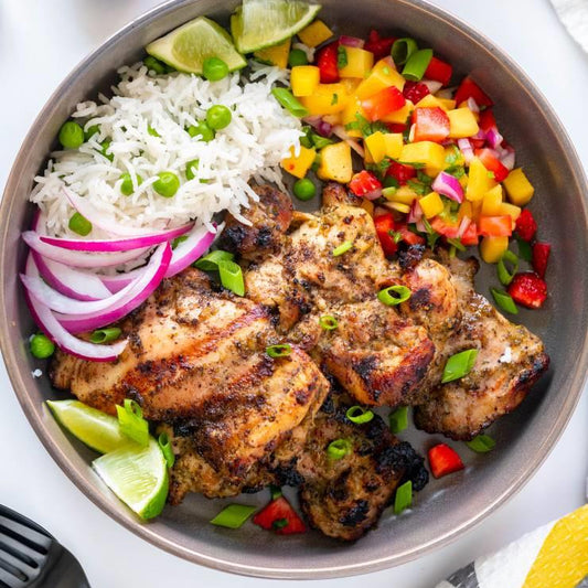 Jamaican Kitchen Party: Spicy Shrimp, Jerk Chicken & Patties