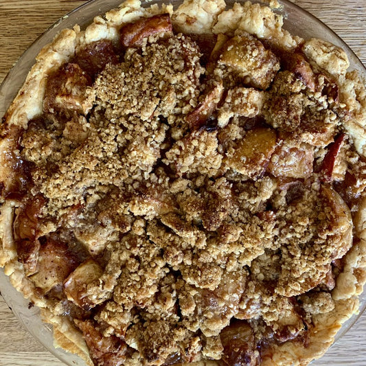 Fruit Crumble Pie
