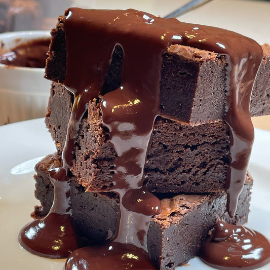 Bake with Confidence - Brownies and ganache