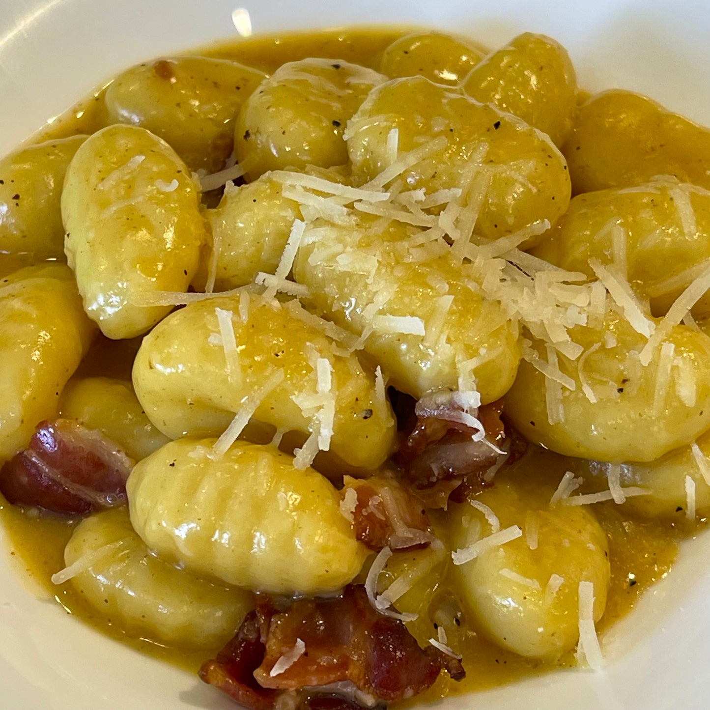 Celebrating 15 Years: Gnocchi Carbonara and Antipasto Salad