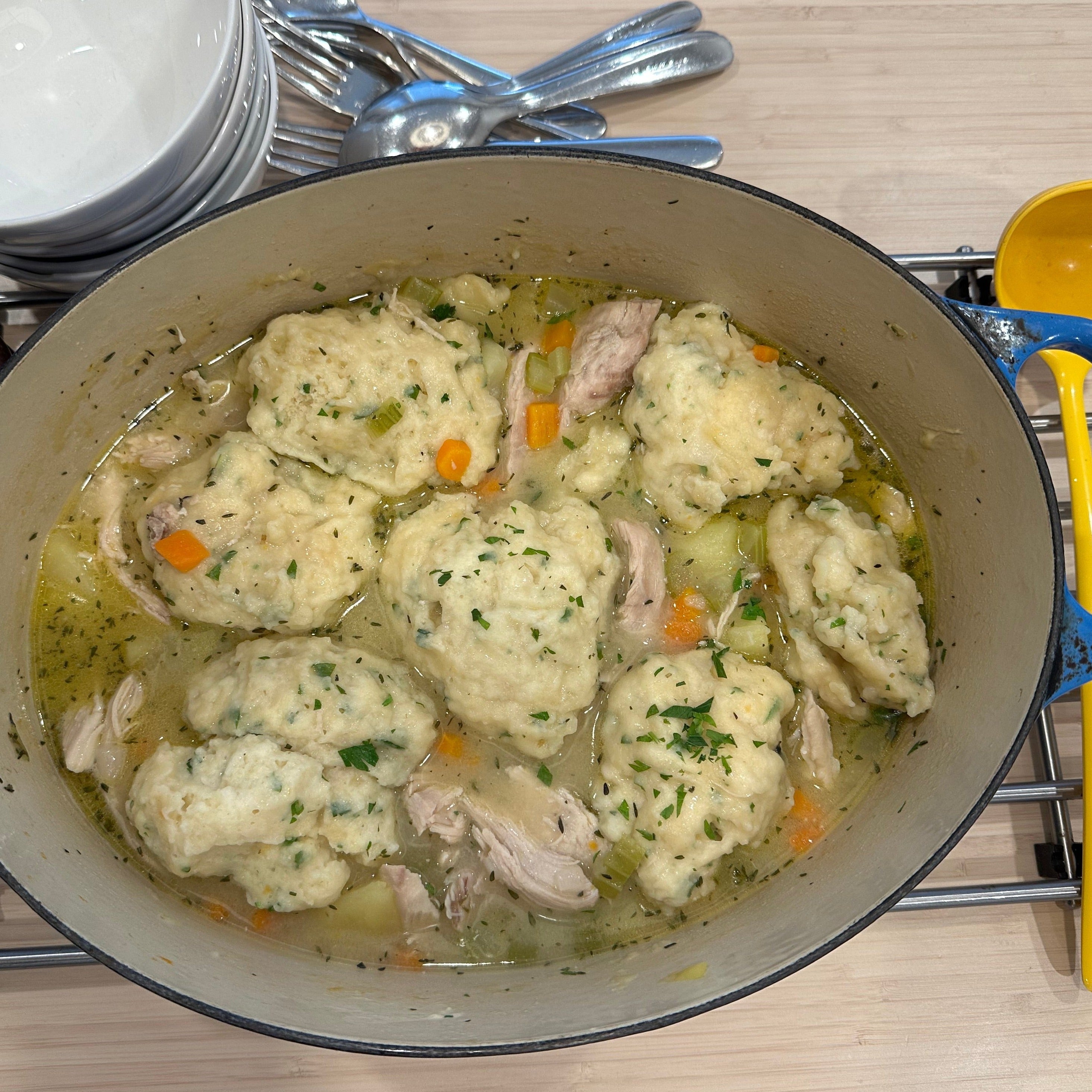 One Pot Meal: Chicken & Dumplings
