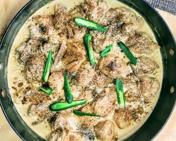 White Chicken Karahi (R)