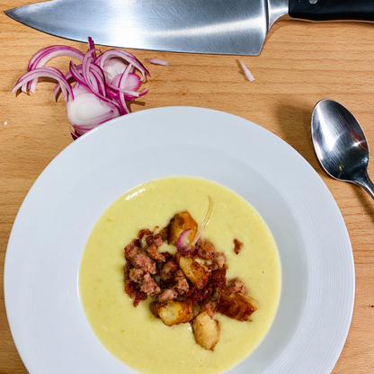 Soup Stock Up: Creamy Onion Soup & Steak Tartine