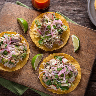 Mexican Mole Tostadas